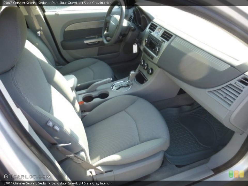 Dark Slate Gray/Light Slate Gray Interior Photo for the 2007 Chrysler Sebring Sedan #78427637