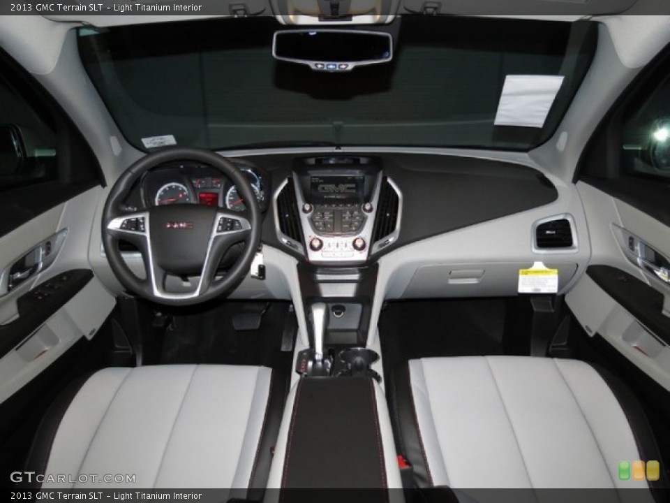 Light Titanium Interior Dashboard for the 2013 GMC Terrain SLT #78428014
