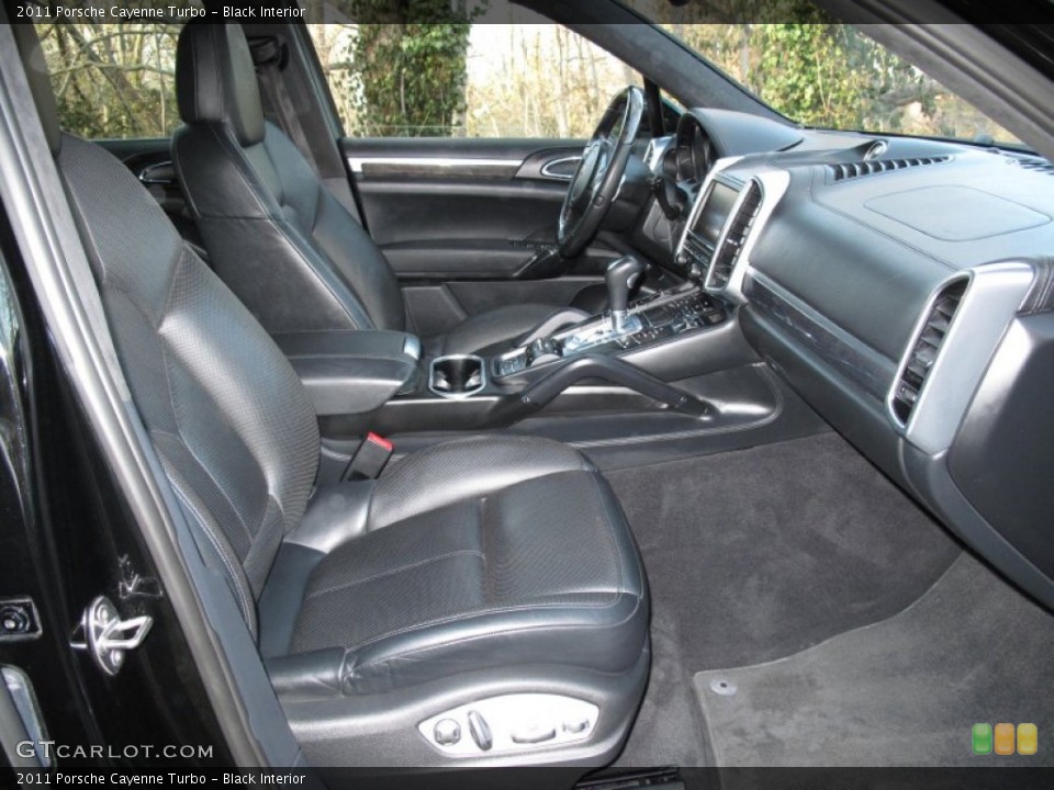 Black Interior Photo for the 2011 Porsche Cayenne Turbo #78429109