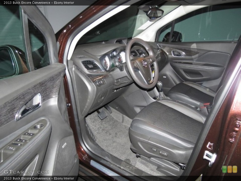 Ebony Interior Prime Interior for the 2013 Buick Encore Convenience #78431129