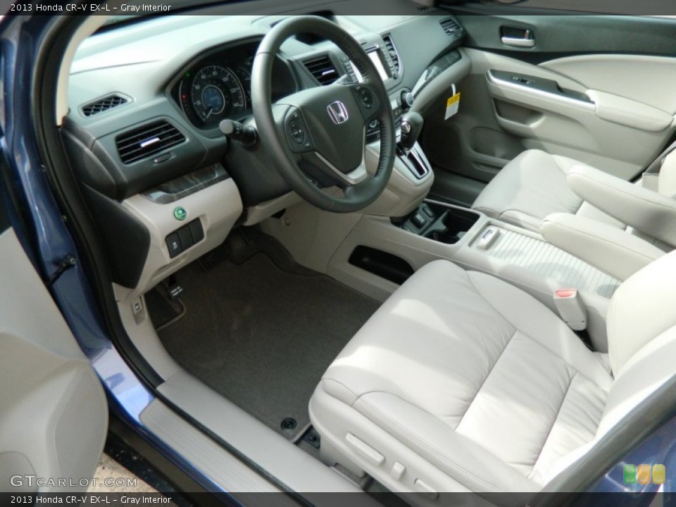 Gray Interior Photo for the 2013 Honda CR-V EX-L #78431450