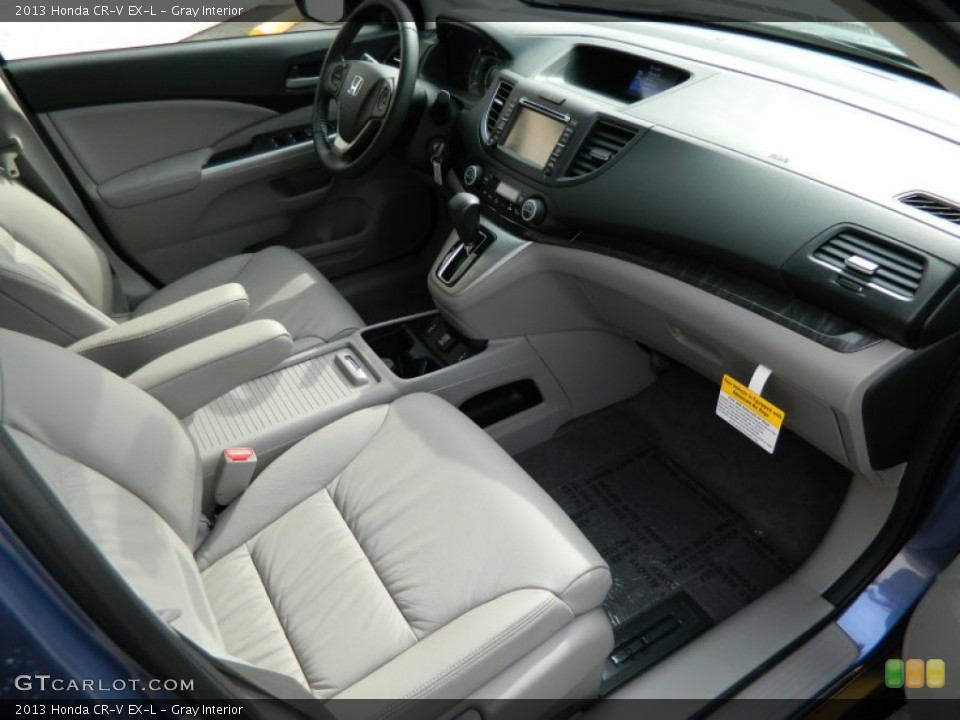 Gray Interior Front Seat for the 2013 Honda CR-V EX-L #78431534