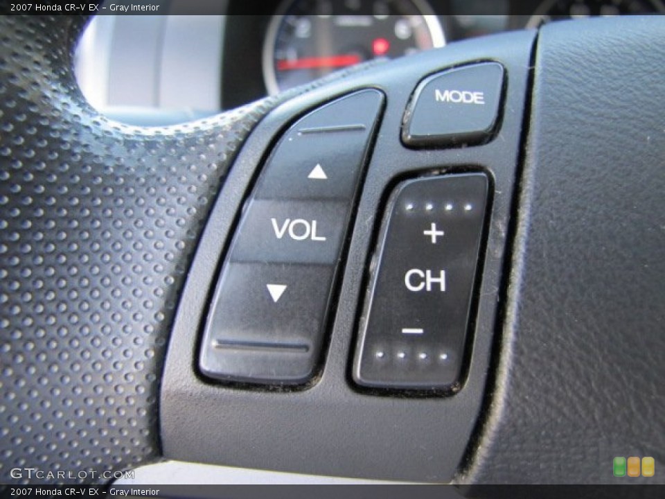 Gray Interior Controls for the 2007 Honda CR-V EX #78432440