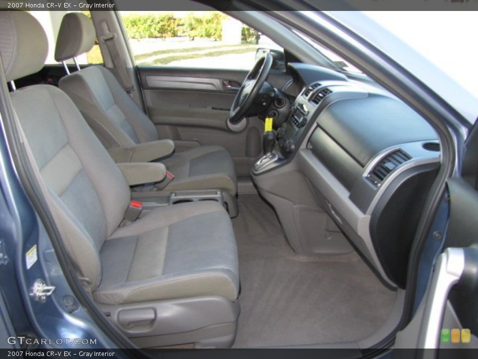 Gray Interior Front Seat for the 2007 Honda CR-V EX #78432550