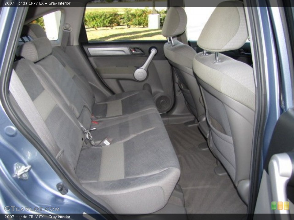Gray Interior Rear Seat for the 2007 Honda CR-V EX #78432578