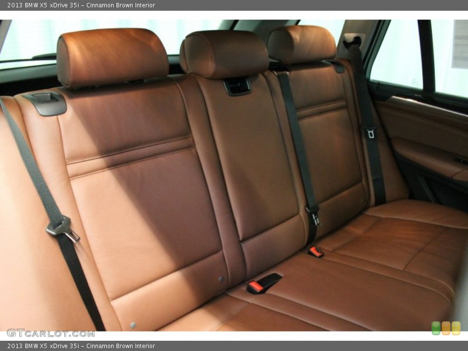 Cinnamon Brown Interior Rear Seat for the 2013 BMW X5 xDrive 35i #78433565