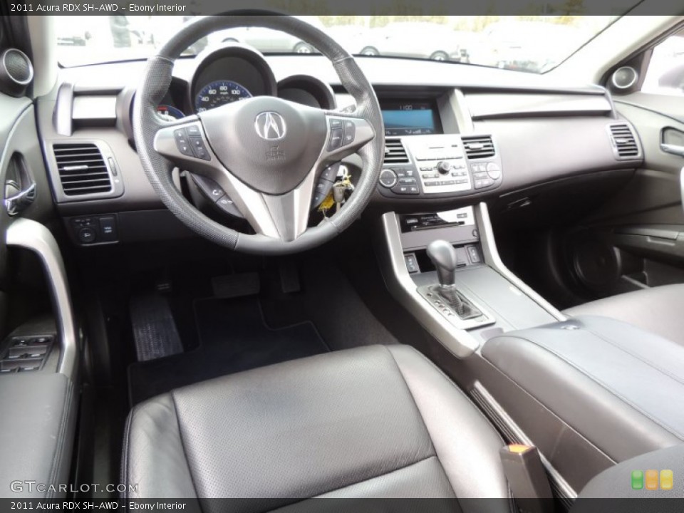 Ebony Interior Prime Interior for the 2011 Acura RDX SH-AWD #78433868