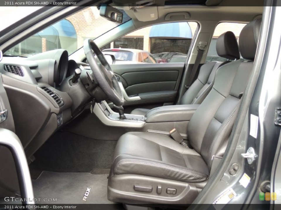 Ebony Interior Front Seat for the 2011 Acura RDX SH-AWD #78433898