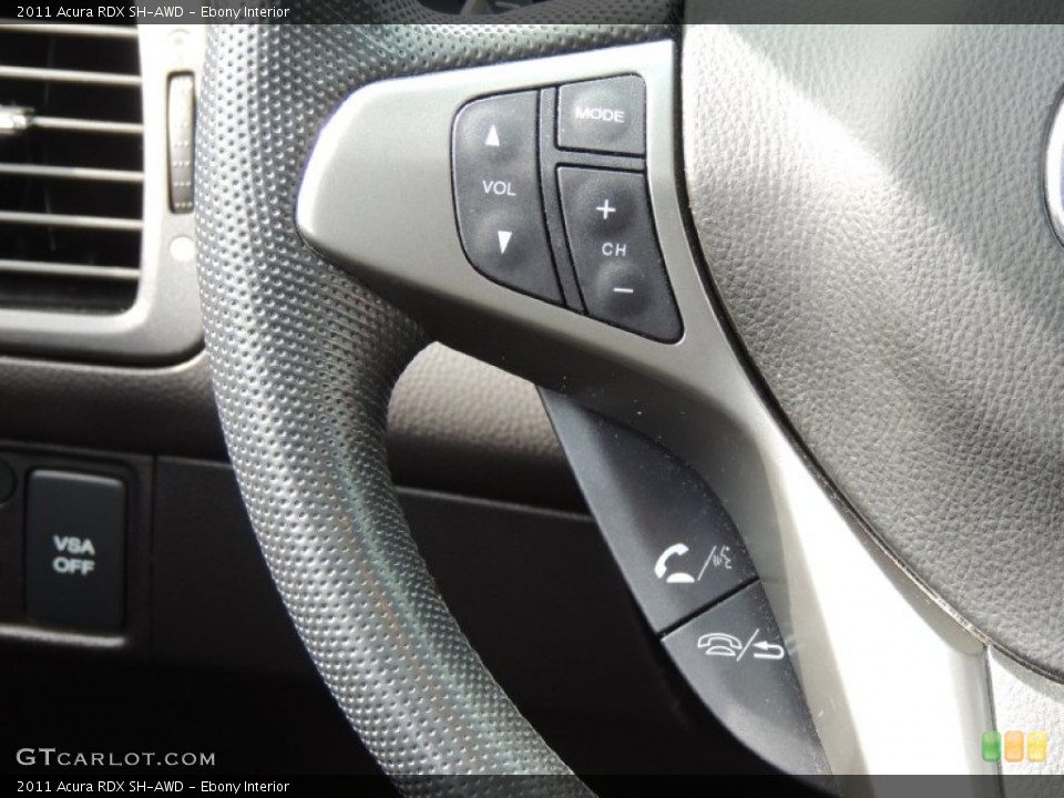 Ebony Interior Controls for the 2011 Acura RDX SH-AWD #78433988