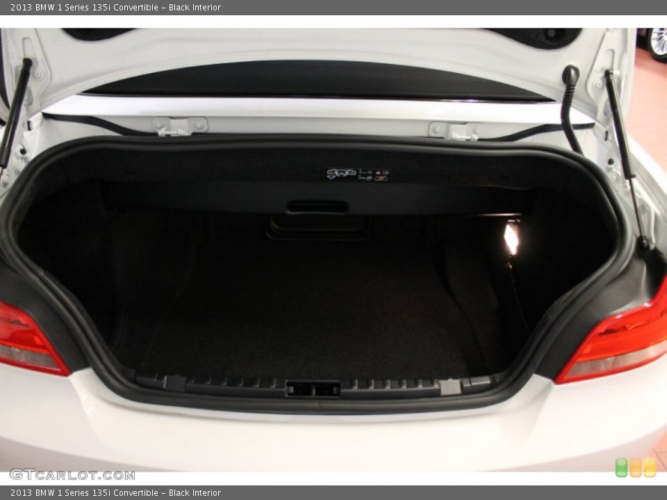 Black Interior Trunk for the 2013 BMW 1 Series 135i Convertible #78434843