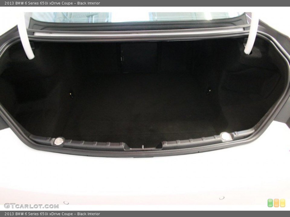 Black Interior Trunk for the 2013 BMW 6 Series 650i xDrive Coupe #78435102