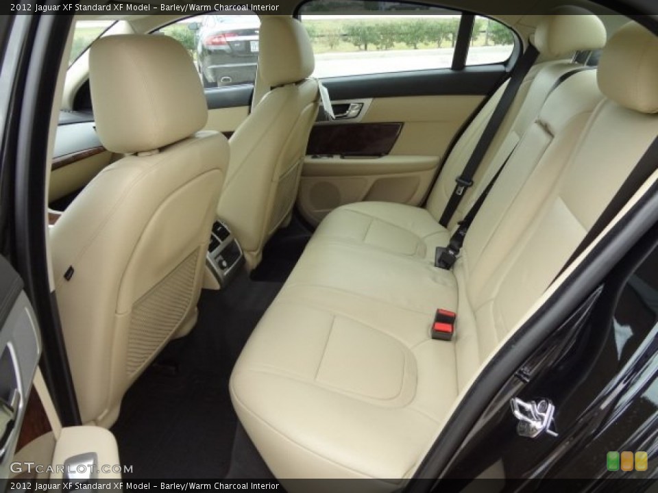 Barley/Warm Charcoal Interior Rear Seat for the 2012 Jaguar XF  #78435122
