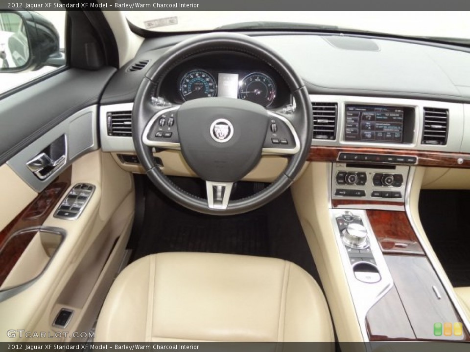 Barley/Warm Charcoal Interior Dashboard for the 2012 Jaguar XF  #78435264