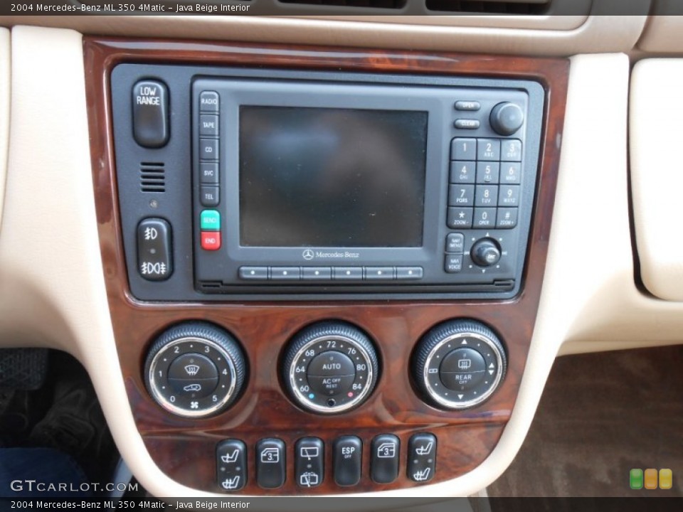 Java Beige Interior Controls for the 2004 Mercedes-Benz ML 350 4Matic #78436037