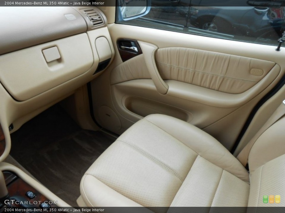 Java Beige Interior Front Seat for the 2004 Mercedes-Benz ML 350 4Matic #78436067