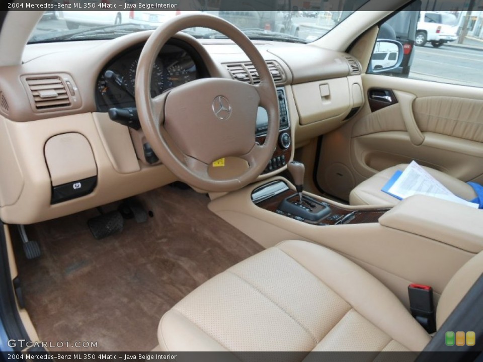 Java Beige Interior Photo for the 2004 Mercedes-Benz ML 350 4Matic #78436136