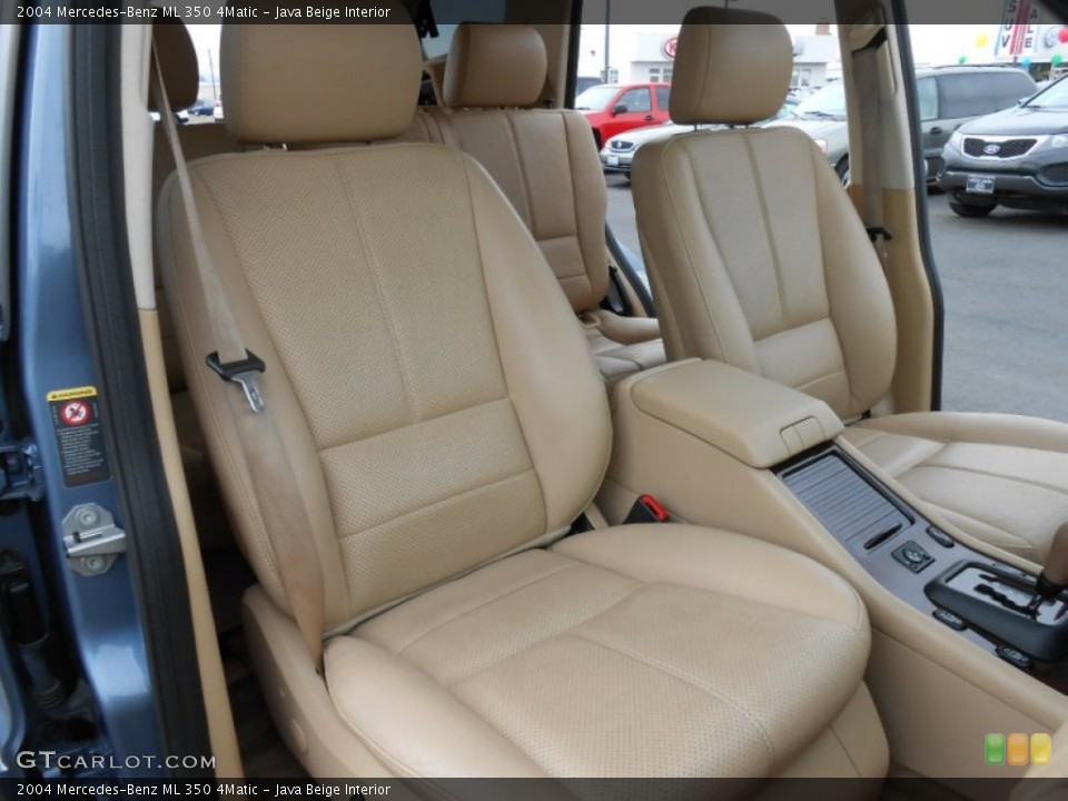 Java Beige 2004 Mercedes-Benz ML Interiors