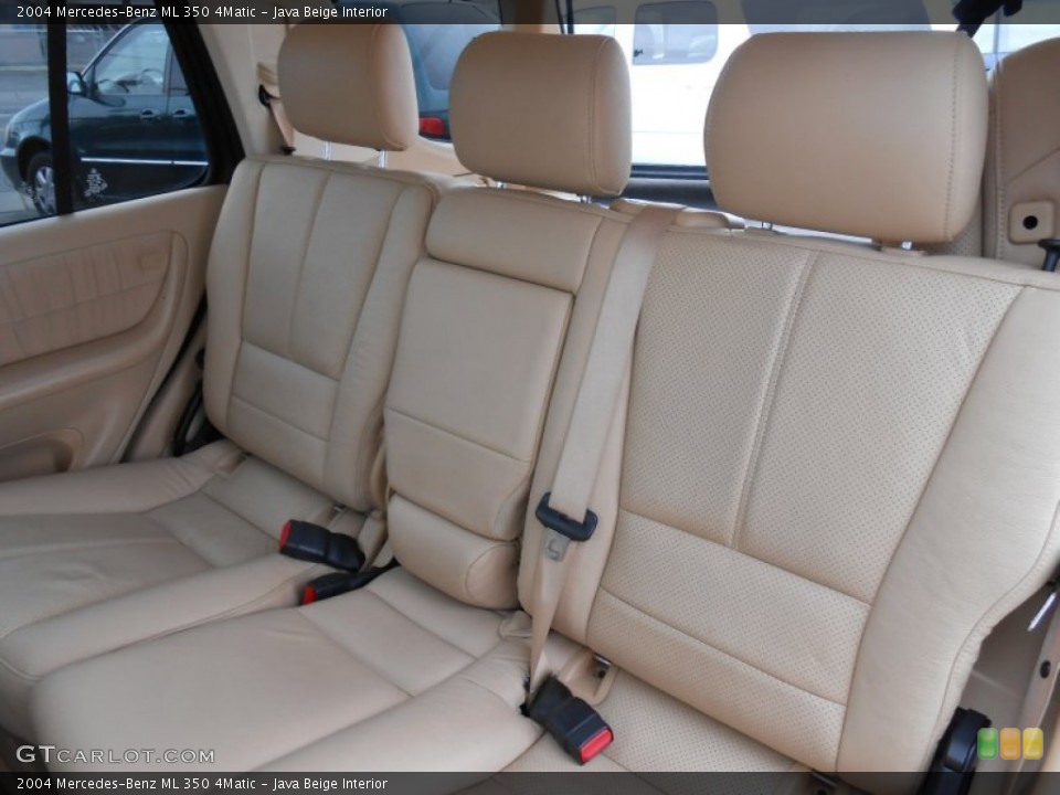 Java Beige Interior Rear Seat for the 2004 Mercedes-Benz ML 350 4Matic #78436245