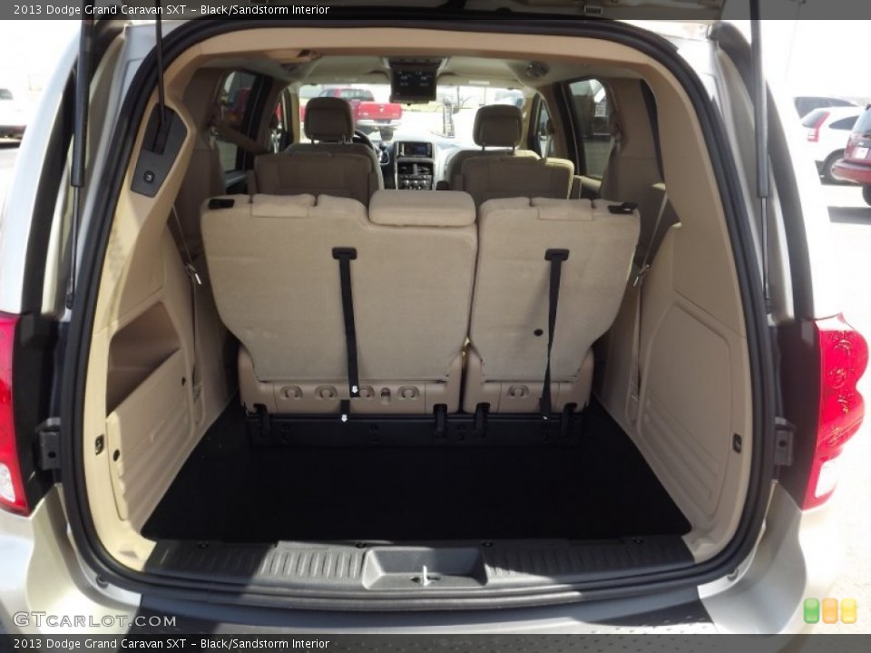 Black/Sandstorm Interior Trunk for the 2013 Dodge Grand Caravan SXT #78436772