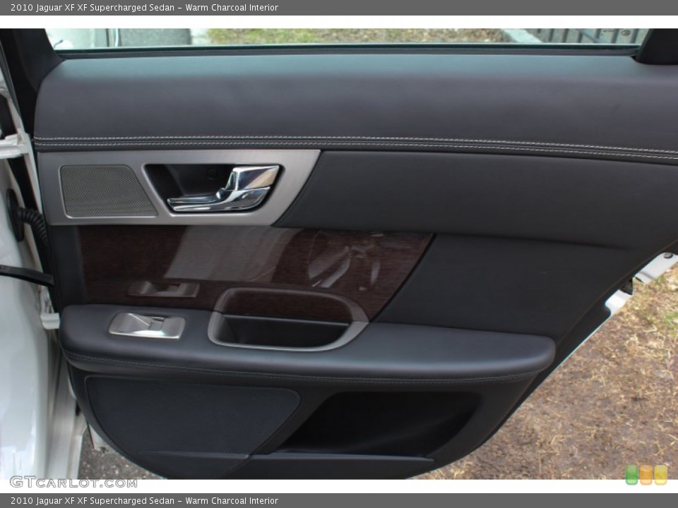 Warm Charcoal Interior Door Panel for the 2010 Jaguar XF XF Supercharged Sedan #78440057