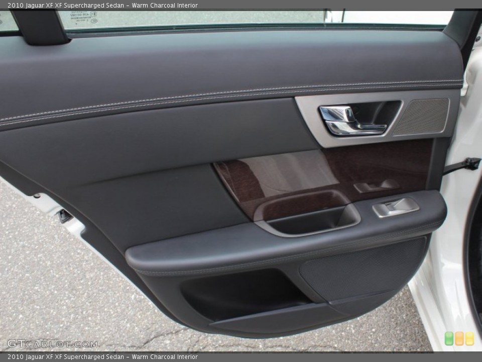 Warm Charcoal Interior Door Panel for the 2010 Jaguar XF XF Supercharged Sedan #78440129