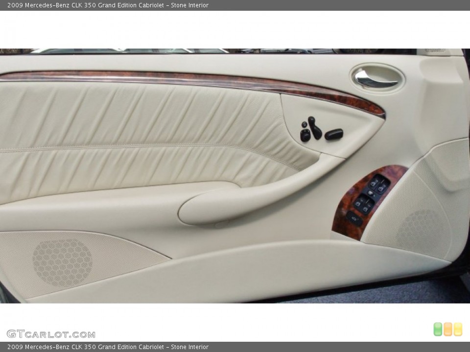 Stone Interior Door Panel for the 2009 Mercedes-Benz CLK 350 Grand Edition Cabriolet #78440805