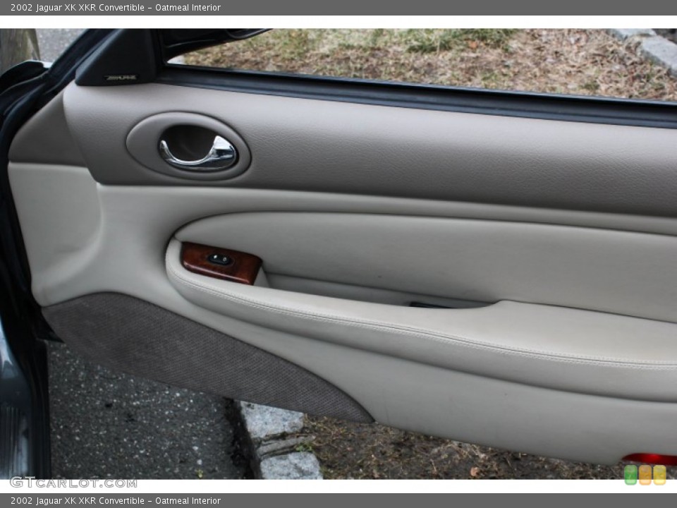 Oatmeal Interior Door Panel for the 2002 Jaguar XK XKR Convertible #78441510