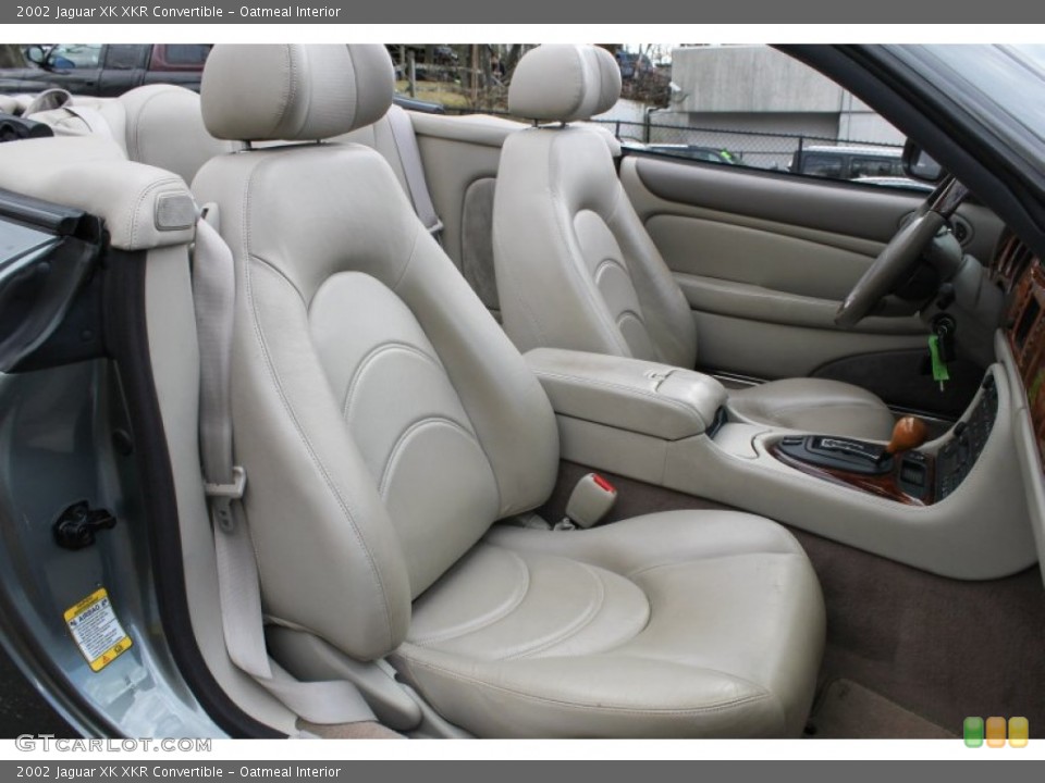 Oatmeal Interior Photo for the 2002 Jaguar XK XKR Convertible #78441527