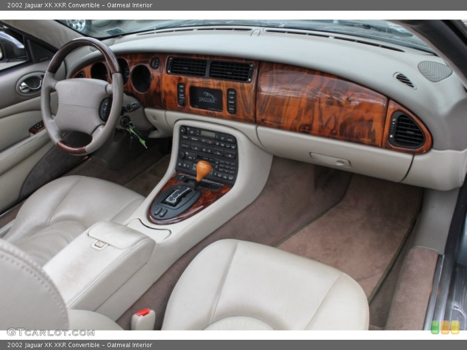 Oatmeal Interior Dashboard for the 2002 Jaguar XK XKR Convertible #78441548