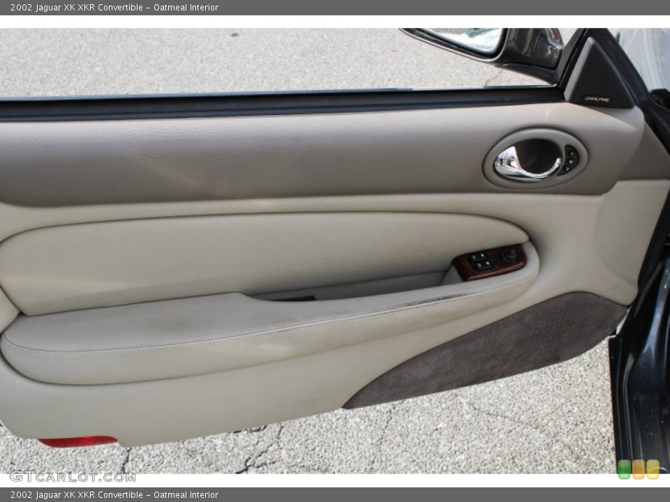 Oatmeal Interior Door Panel for the 2002 Jaguar XK XKR Convertible #78441584