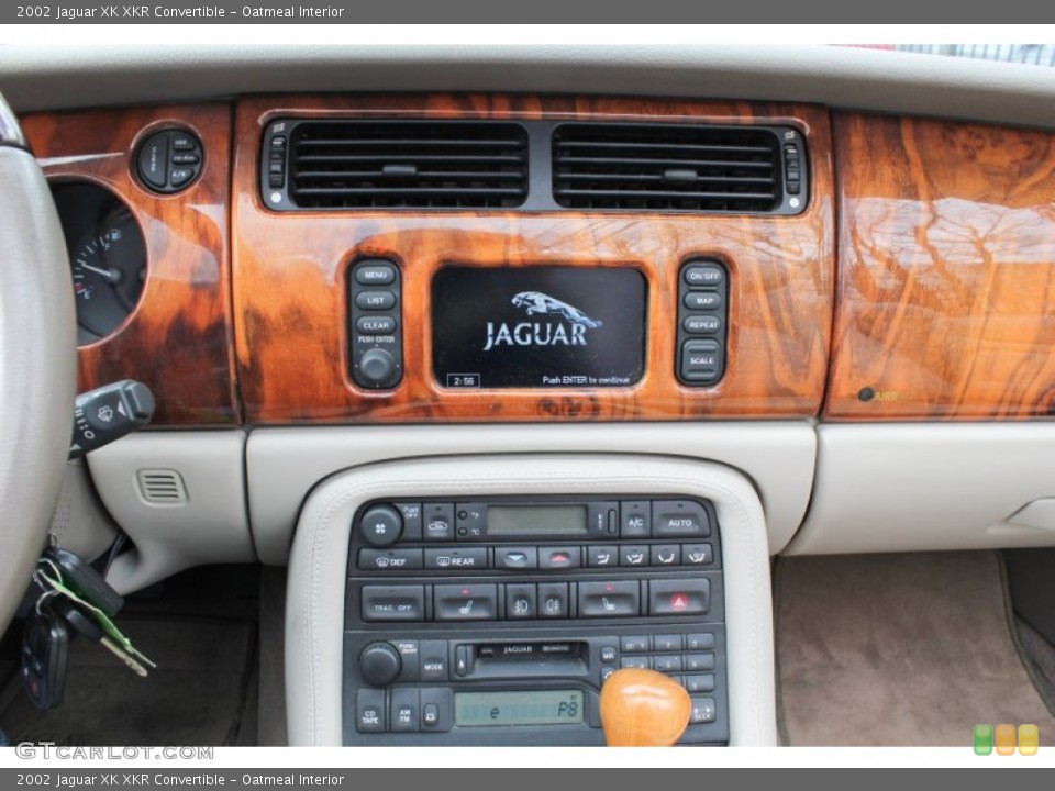 Oatmeal Interior Controls for the 2002 Jaguar XK XKR Convertible #78441653
