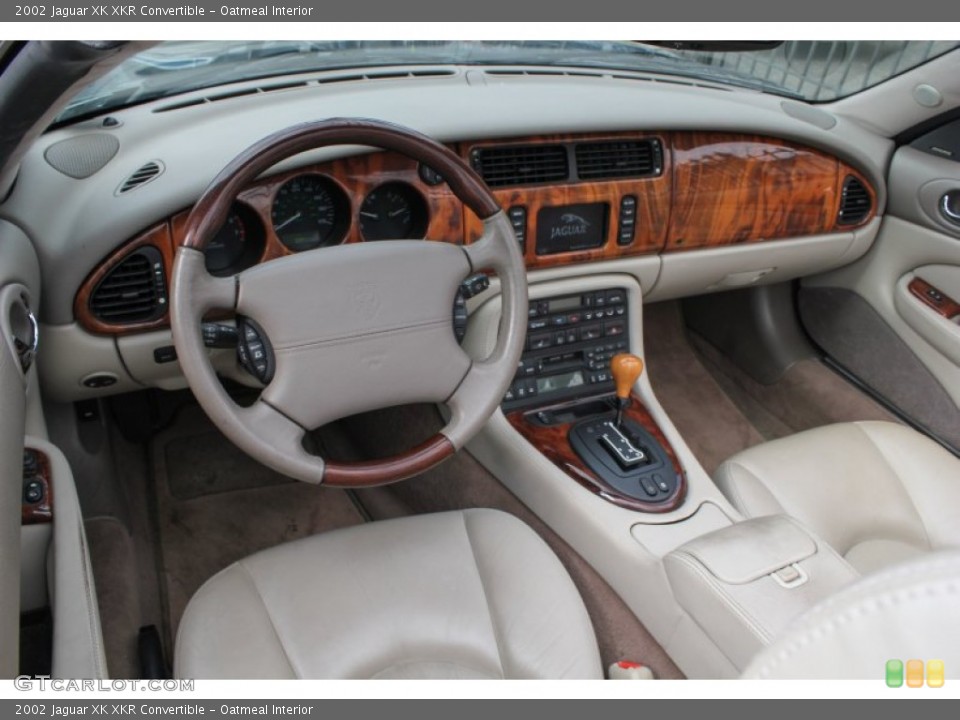 Oatmeal Interior Photo for the 2002 Jaguar XK XKR Convertible #78441739