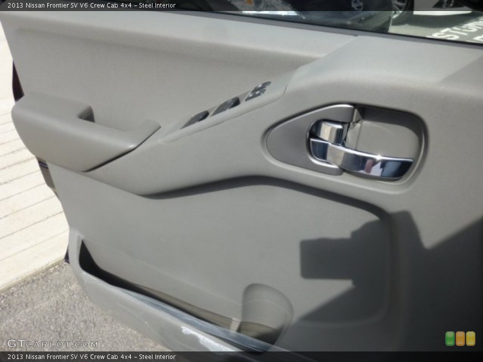 Steel Interior Door Panel for the 2013 Nissan Frontier SV V6 Crew Cab 4x4 #78442367