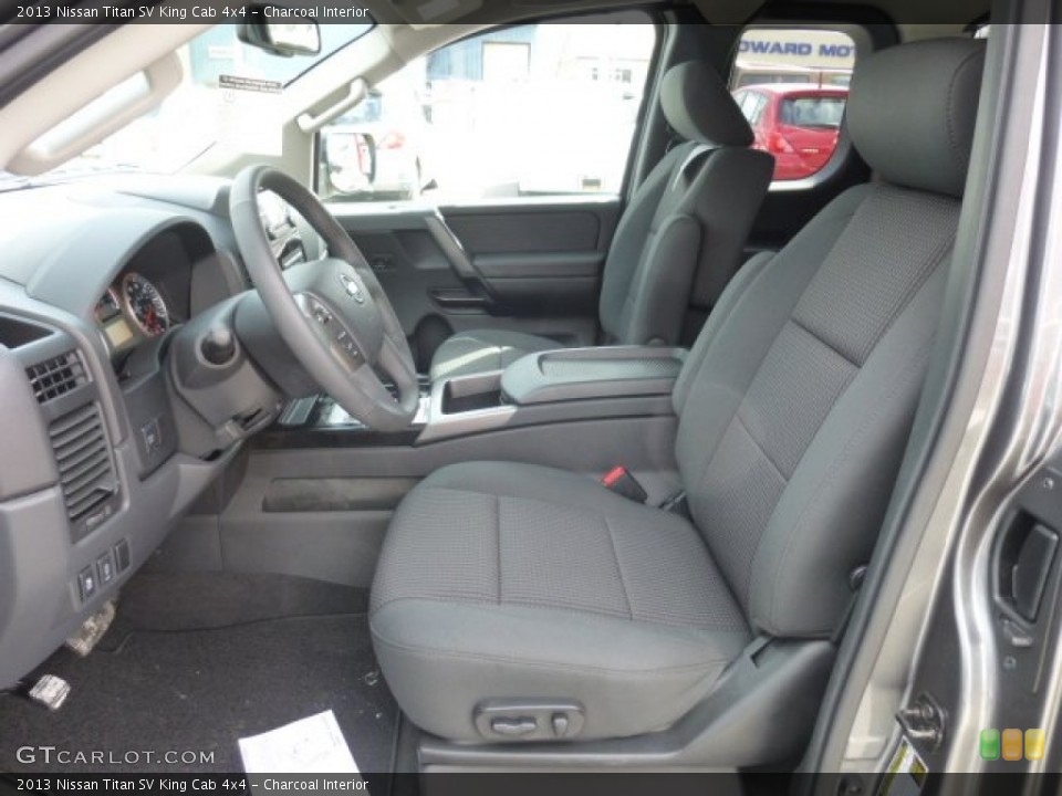 Charcoal Interior Photo for the 2013 Nissan Titan SV King Cab 4x4 #78444206
