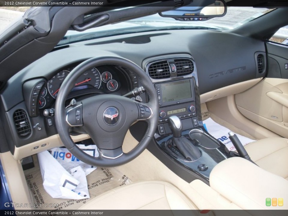 Cashmere 2012 Chevrolet Corvette Interiors