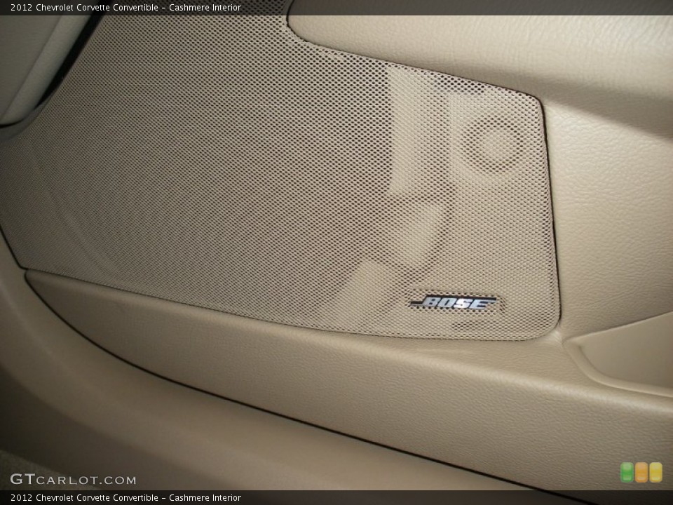 Cashmere Interior Audio System for the 2012 Chevrolet Corvette Convertible #78444950