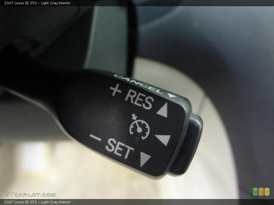 Light Gray Interior Controls for the 2007 Lexus ES 350 #78445928