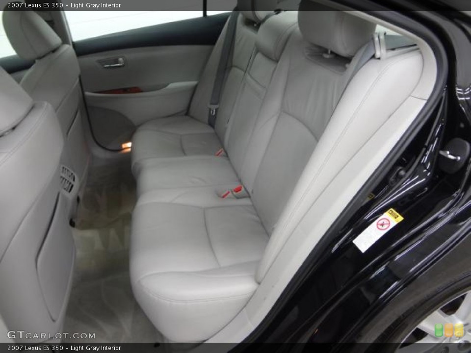 Light Gray Interior Rear Seat for the 2007 Lexus ES 350 #78446266