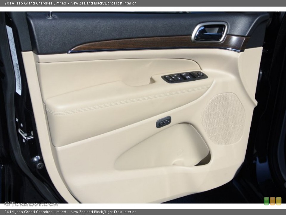 New Zealand Black/Light Frost Interior Door Panel for the 2014 Jeep Grand Cherokee Limited #78446567
