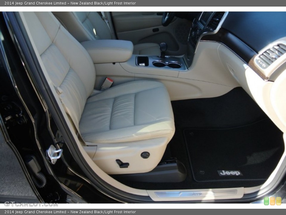 New Zealand Black/Light Frost Interior Front Seat for the 2014 Jeep Grand Cherokee Limited #78446759