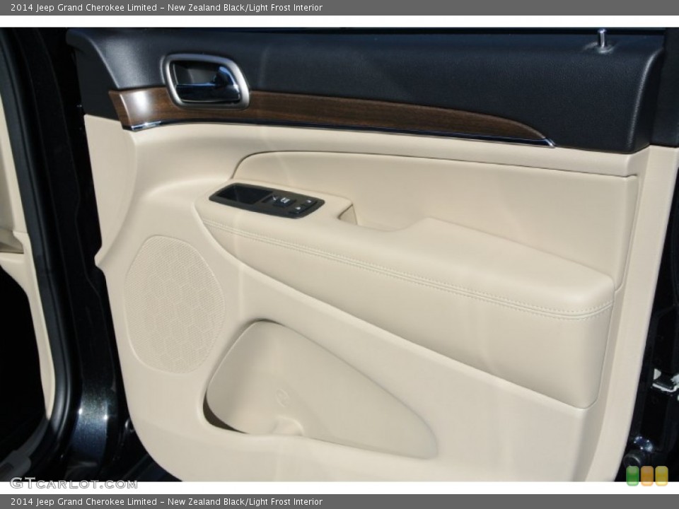 New Zealand Black/Light Frost Interior Door Panel for the 2014 Jeep Grand Cherokee Limited #78446777