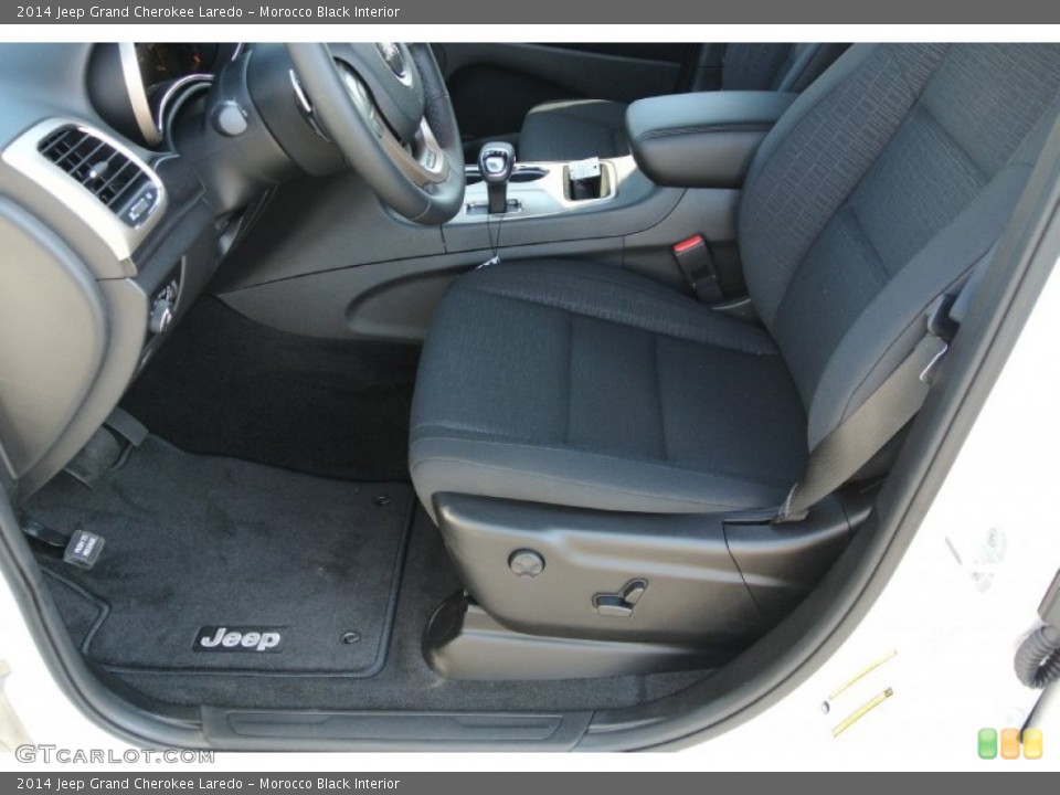 Morocco Black Interior Front Seat for the 2014 Jeep Grand Cherokee Laredo #78447465
