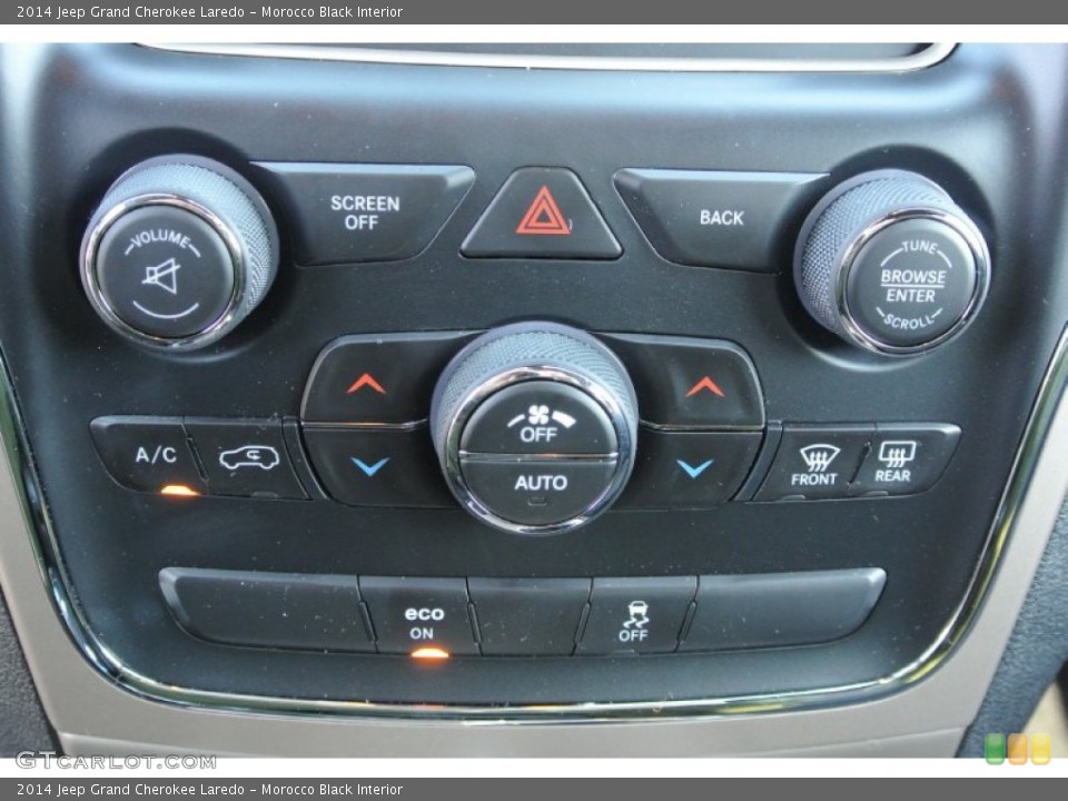 Morocco Black Interior Controls for the 2014 Jeep Grand Cherokee Laredo #78447530
