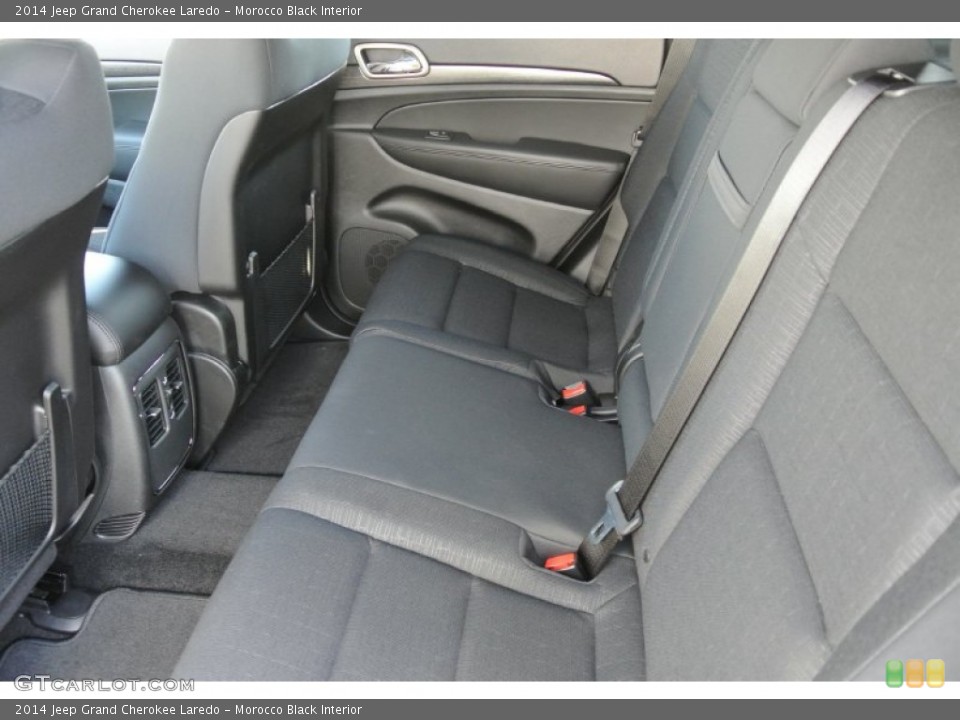 Morocco Black Interior Rear Seat for the 2014 Jeep Grand Cherokee Laredo #78447614