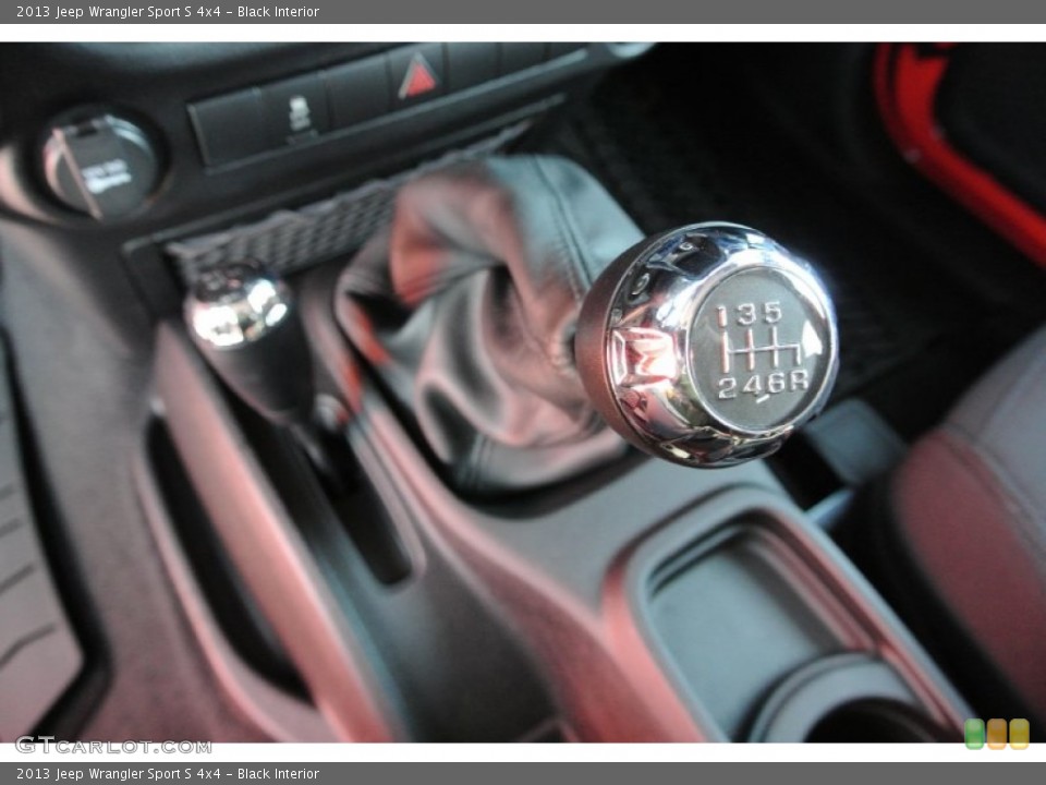 Black Interior Transmission for the 2013 Jeep Wrangler Sport S 4x4 #78448472