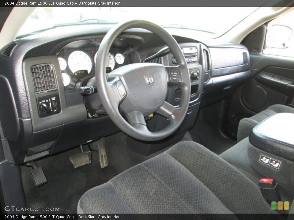 Dark Slate Gray Interior Prime Interior for the 2004 Dodge Ram 1500 SLT Quad Cab #78449660