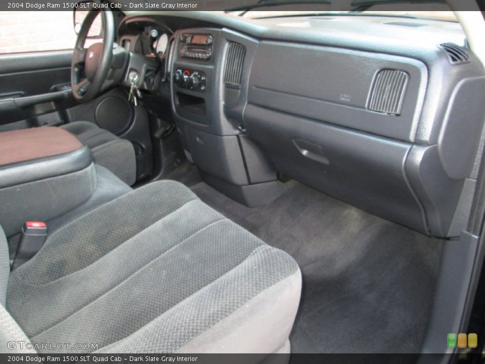 Dark Slate Gray Interior Dashboard for the 2004 Dodge Ram 1500 SLT Quad Cab #78449675