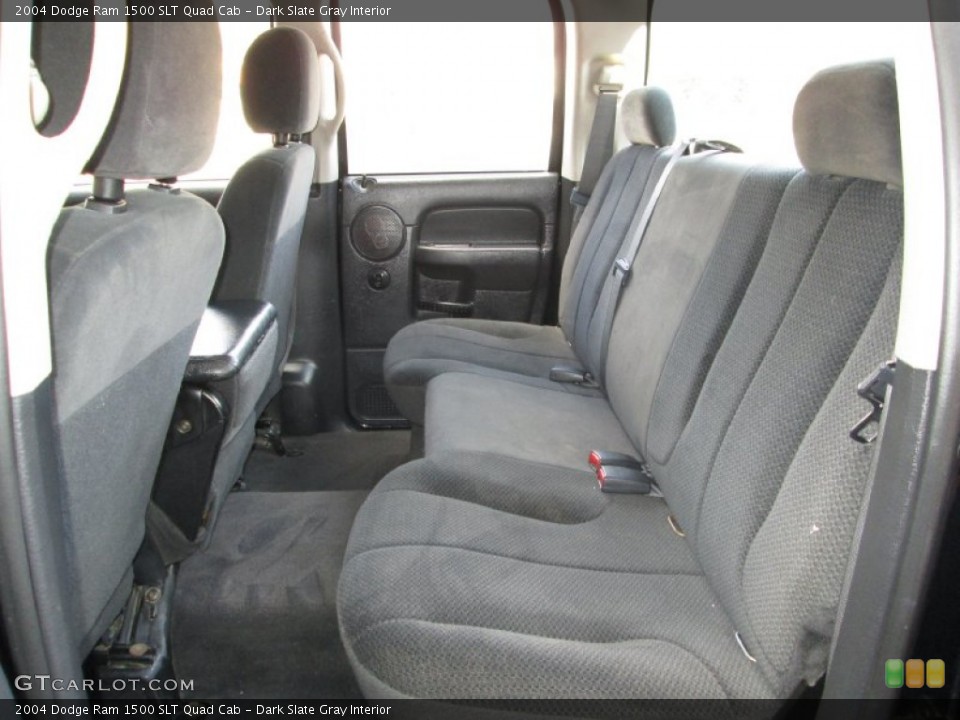Dark Slate Gray Interior Rear Seat for the 2004 Dodge Ram 1500 SLT Quad Cab #78449684
