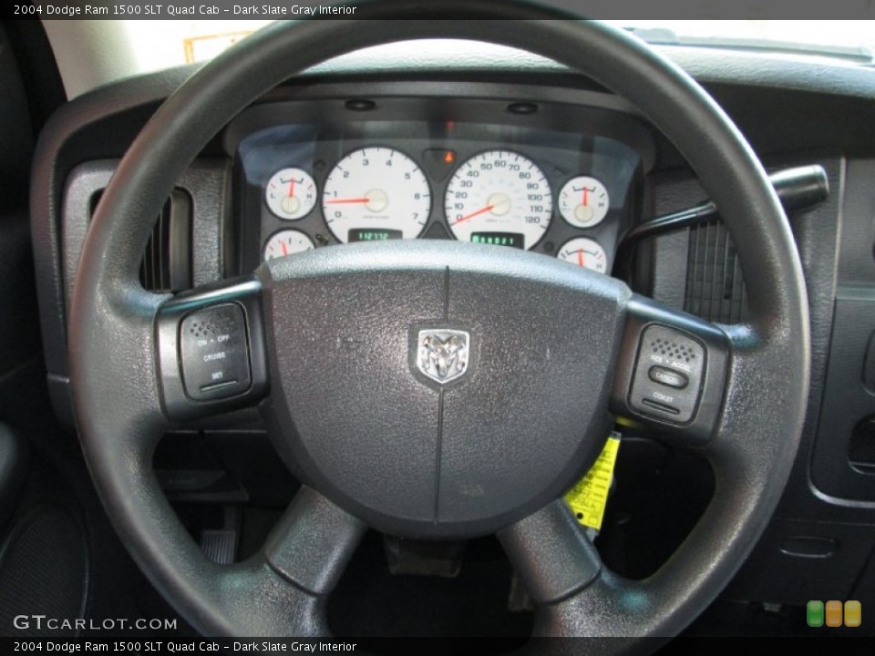 Dark Slate Gray Interior Steering Wheel for the 2004 Dodge Ram 1500 SLT Quad Cab #78449735