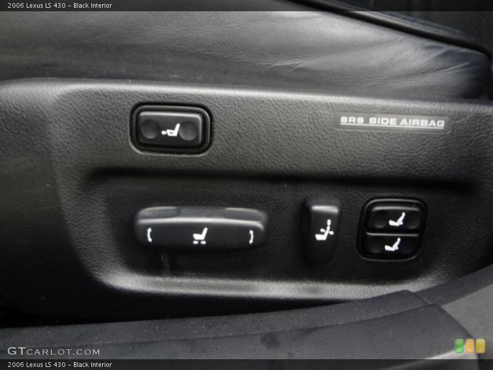 Black Interior Controls for the 2006 Lexus LS 430 #78451238